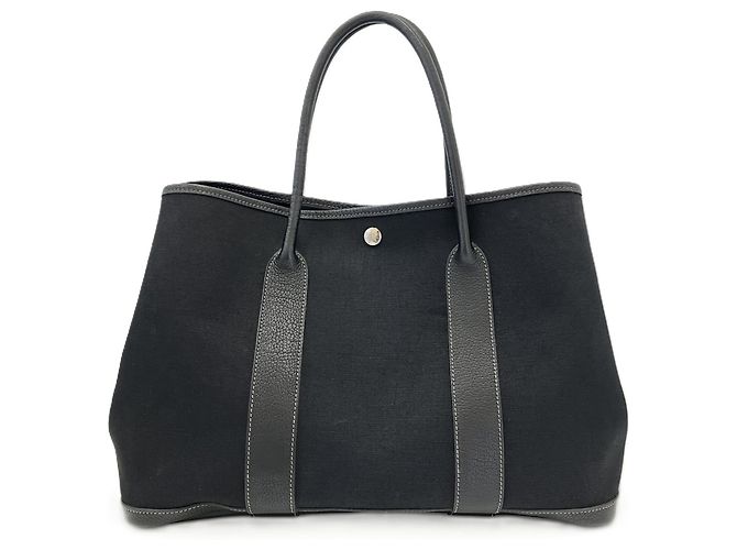Hermès Borsa Tote Hermes Garden PM36 in nero - vista 2