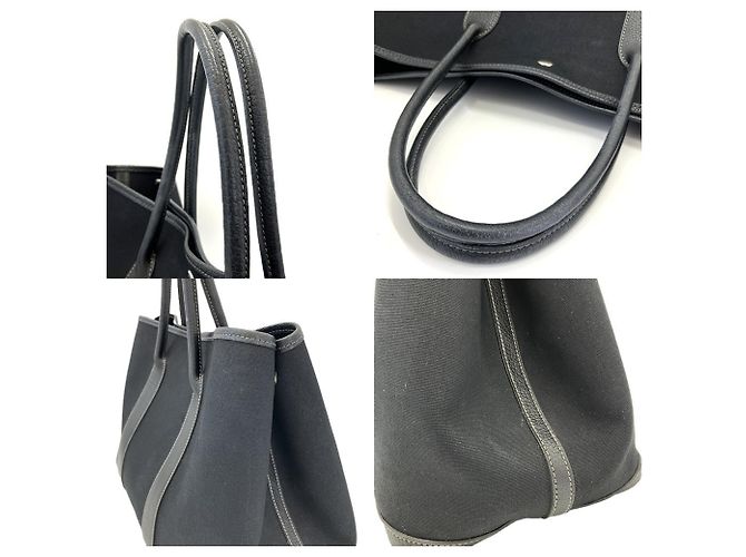 Hermès Borsa Tote Hermes Garden PM36 in nero - vista 5