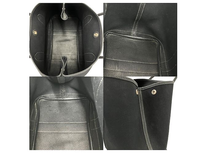 Hermès Borsa Tote Hermes Garden PM36 in nero - vista 7
