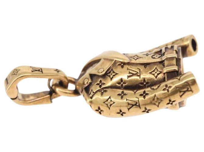 Louis Vuitton Charm LV Jacket Charm Metall Goldton M03076 LV Auth 195618M - Ansicht 5