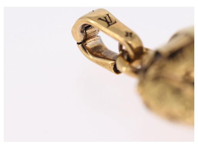 Louis Vuitton Charm LV Jacket Charm Metall Goldton M03076 LV Auth 195618M - Ansicht 8