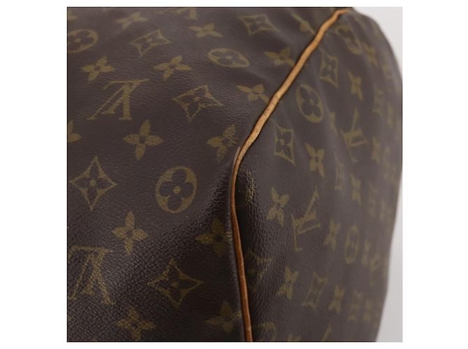 LOUIS VUITTON Monogram Keepall 60 Boston Bag M41422 LV Auth 192002 Monogramma - vista 12