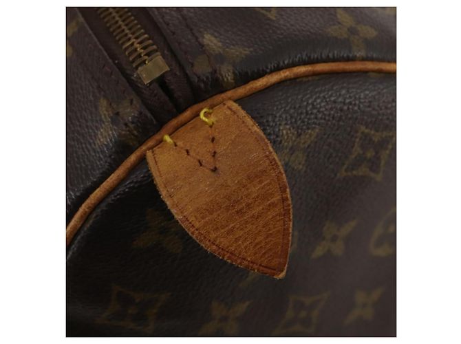 LOUIS VUITTON Monogram Keepall 60 Boston Bag M41422 LV Auth 192002 Monogramma - vista 15