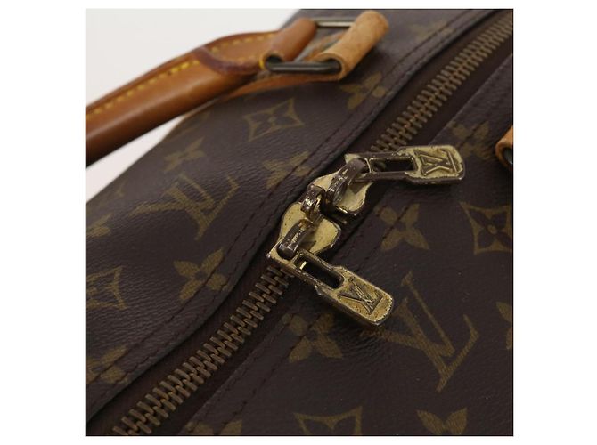 LOUIS VUITTON Monogram Keepall 60 Boston Bag M41422 LV Auth 192002 Monogramma - vista 16