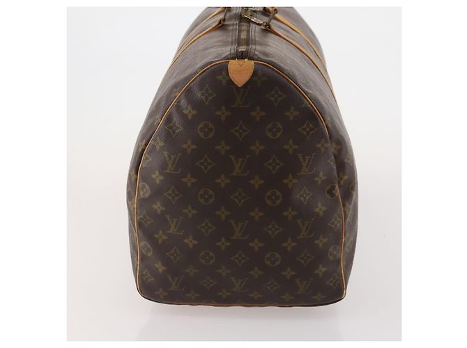 LOUIS VUITTON Monogram Keepall 60 Boston Bag M41422 LV Auth 192002 Monogramma - vista 5