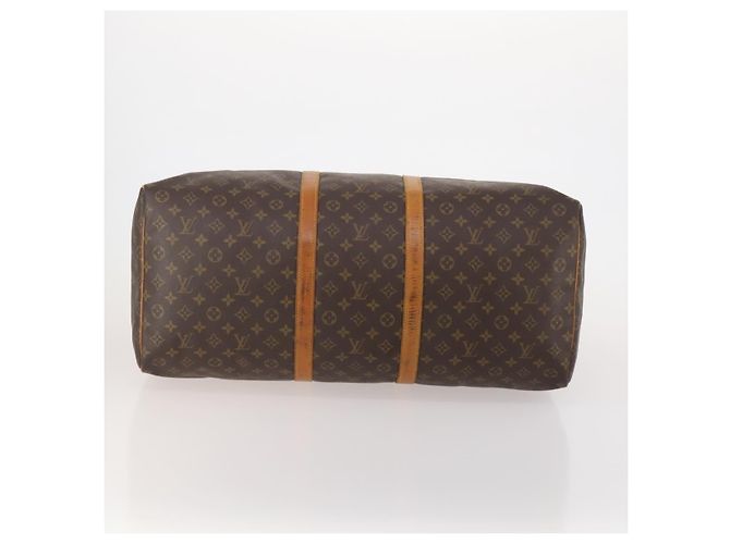LOUIS VUITTON Monogram Keepall 60 Boston Bag M41422 LV Auth 192002 Monogramma - vista 9
