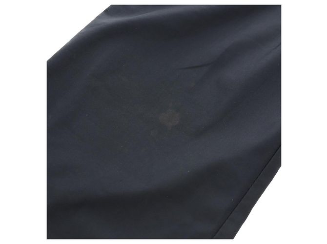 Pantalones CHANEL Rayón Negro CC Auth BA14244V - vista 7