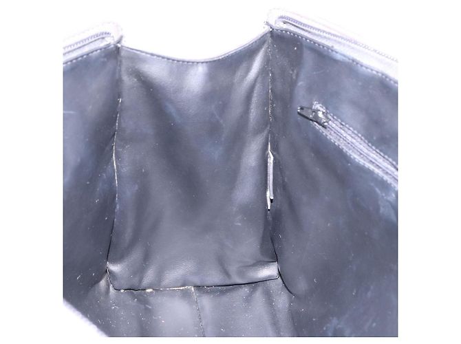 BALLY Handtasche aus Leder Grau Goldfarben Auth gh2329 Braun - Ansicht 21