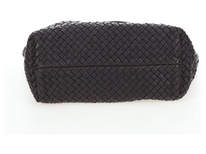 BOTTEGA VENETA INTRECCIATO Cabas PM Bag Leather Brown 141498 Auth am12100SAM Marrom - vista 10