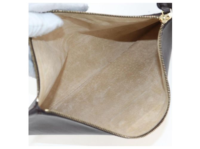 BOTTEGA VENETA INTRECCIATO Cabas PM Bag Leather Brown 141498 Auth am12100SAM Marrom - vista 18