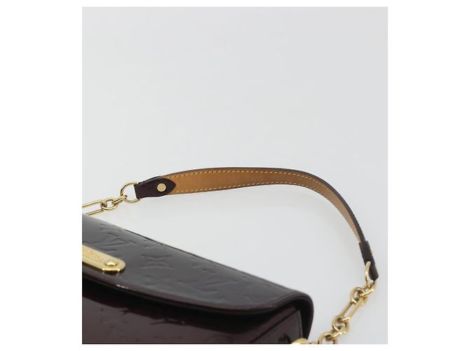 LOUIS VUITTON Borsa Monogram Vernis Rodeo Drive Amarante M93598 LV Auth 193905 Bordò - vista 8