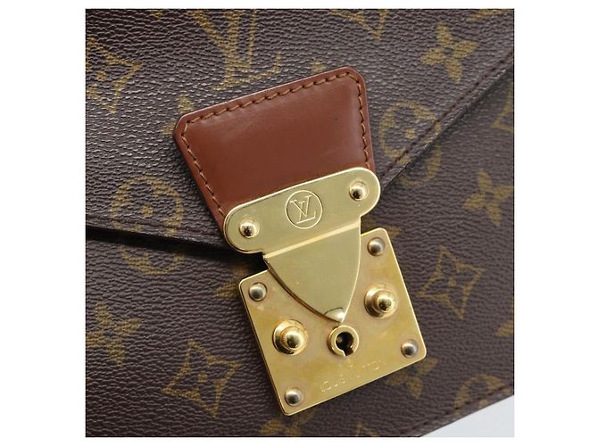 LOUIS VUITTON Borsa Monogram Concorde M51190 LV Auth BA14585 Monogramma - vista 14