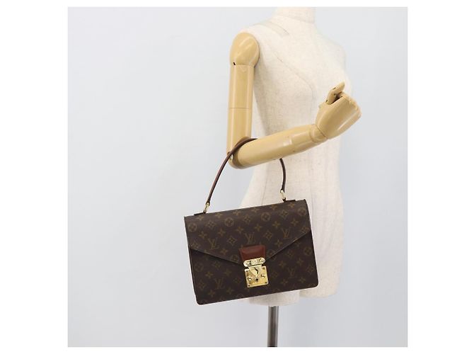 LOUIS VUITTON Borsa Monogram Concorde M51190 LV Auth BA14585 Monogramma - vista 25