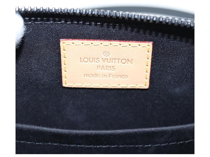 LOUIS VUITTON Borsa Monogram Vernis Alma BB Noir Manetic M90063 Auth 194104SM - vista 19