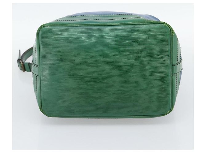 LOUIS VUITTON Epi Noe Shoulder Bag Green Blue M44044 LV Auth BA14637 Verde - vista 5