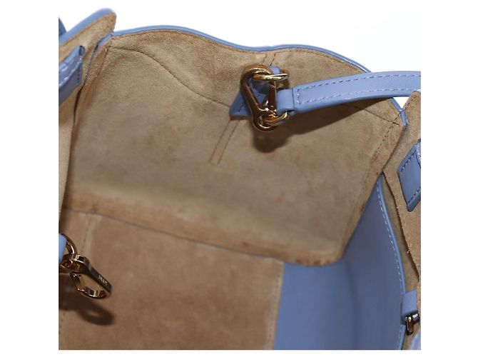 LOEWE x Studio Ghibli Howl's Moving Castle Markl Hammock Bag Auth 167454SM Blu - vista 27