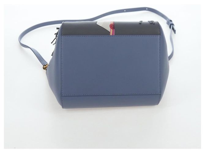 LOEWE x Studio Ghibli Howl's Moving Castle Markl Hammock Bag Auth 167454SM Blu - vista 5