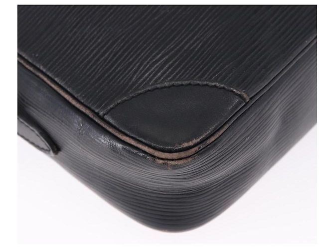 LOUIS VUITTON Epi Trocadero 23 Borsa a Spalla Nera M52302 LV Auth ka5573 Nero - vista 16