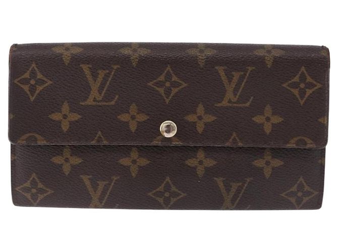 LOUIS VUITTON Monogram Portefeuille Sarah Long Wallet M61734 LV Auth 193930 Monograma - vista 13