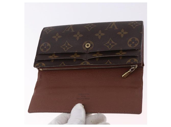 LOUIS VUITTON Monogram Portefeuille Sarah Long Wallet M61734 LV Auth 193930 Monograma - vista 18