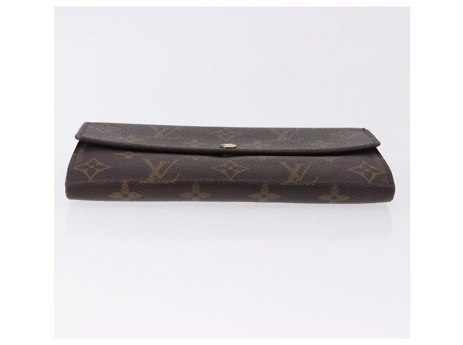 LOUIS VUITTON Monogram Portefeuille Sarah Long Wallet M61734 LV Auth 193930 Monograma - vista 6