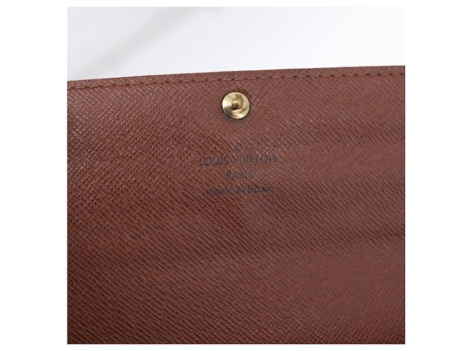 LOUIS VUITTON Monogram Portefeuille Sarah Long Wallet M61734 LV Auth 193930 Monograma - vista 8