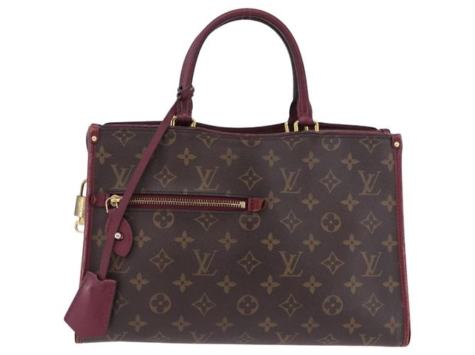 LOUIS VUITTON Borsa Monogram PopincourtPM 2way Wine Red M43462 LV Auth 194190 Bordò Monogramma - vista 13
