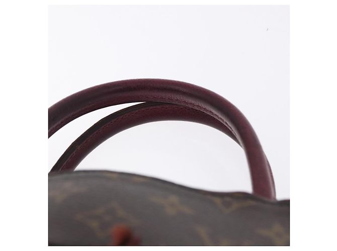 LOUIS VUITTON Borsa Monogram PopincourtPM 2way Wine Red M43462 LV Auth 194190 Bordò Monogramma - vista 14