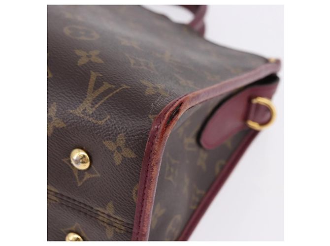 LOUIS VUITTON Borsa Monogram PopincourtPM 2way Wine Red M43462 LV Auth 194190 Bordò Monogramma - vista 15