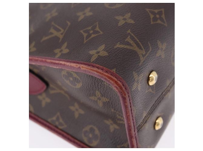 LOUIS VUITTON Borsa Monogram PopincourtPM 2way Wine Red M43462 LV Auth 194190 Bordò Monogramma - vista 16