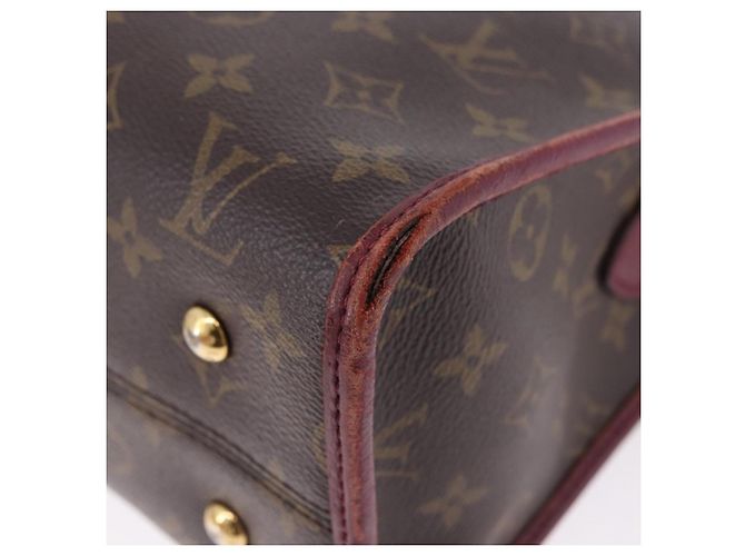 LOUIS VUITTON Borsa Monogram PopincourtPM 2way Wine Red M43462 LV Auth 194190 Bordò Monogramma - vista 17