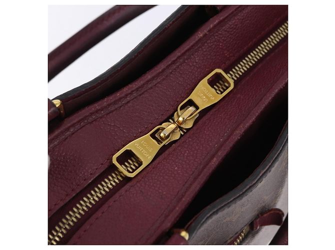 LOUIS VUITTON Borsa Monogram PopincourtPM 2way Wine Red M43462 LV Auth 194190 Bordò Monogramma - vista 19