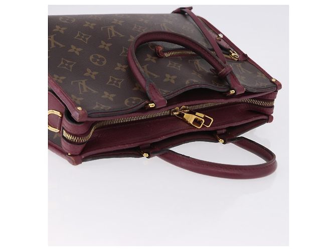 LOUIS VUITTON Borsa Monogram PopincourtPM 2way Wine Red M43462 LV Auth 194190 Bordò Monogramma - vista 6