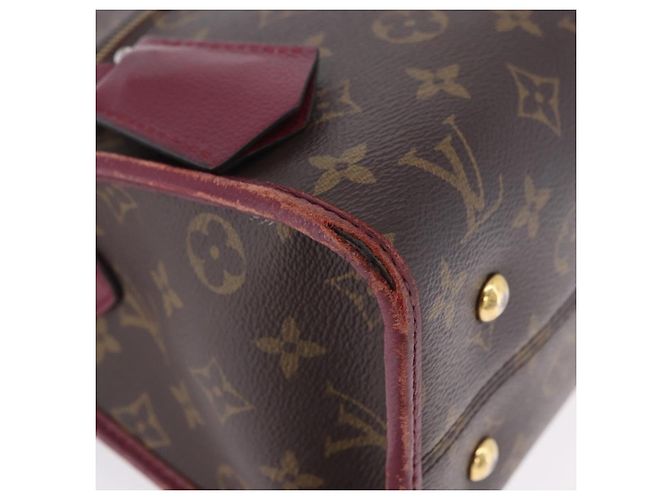 LOUIS VUITTON Borsa Monogram PopincourtPM 2way Wine Red M43462 LV Auth 194190 Bordò Monogramma - vista 8