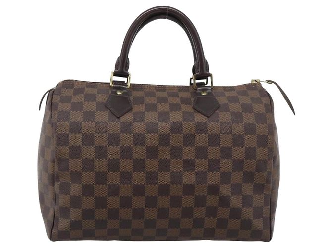 LOUIS VUITTON Borsa Damier Ebene Speedy 30 N41364 LV Auth ka5484 - vista 13