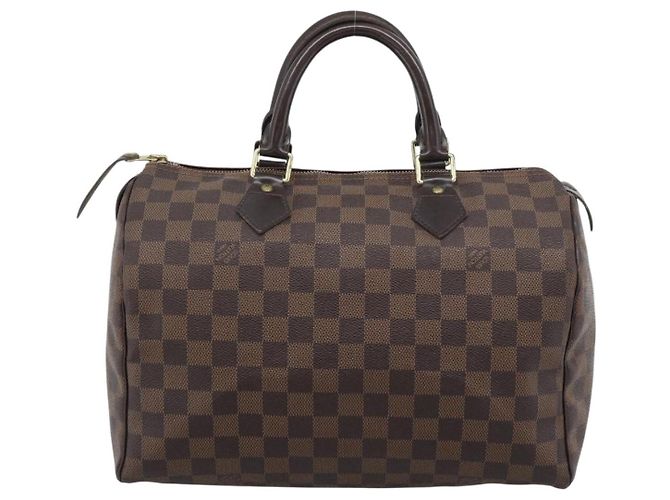 LOUIS VUITTON Borsa Damier Ebene Speedy 30 N41364 LV Auth ka5484 - vista 2