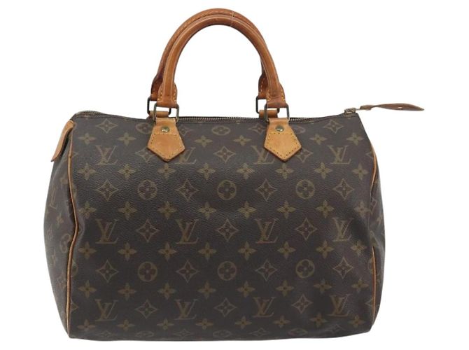 LOUIS VUITTON Borsa Monogram Speedy 30 M41526 LV Auth 194130A Monogramma - vista 13
