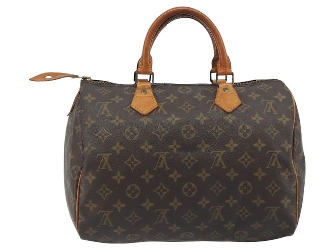 LOUIS VUITTON Borsa Monogram Speedy 30 M41526 LV Auth 194130A Monogramma - vista 2
