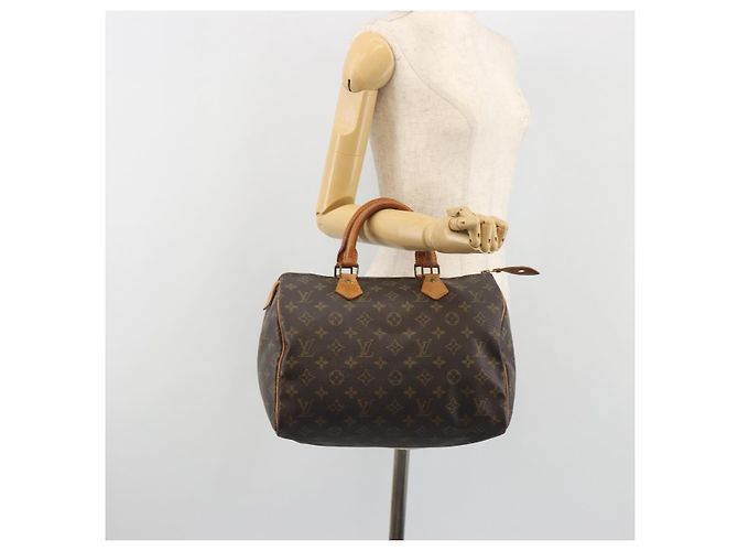 LOUIS VUITTON Borsa Monogram Speedy 30 M41526 LV Auth 194130A Monogramma - vista 22