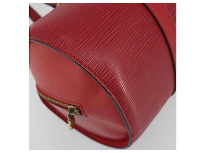 Borsa LOUIS VUITTON Epi Soufflot Rossa M52227 LV Auth 194739 Rosso - vista 15
