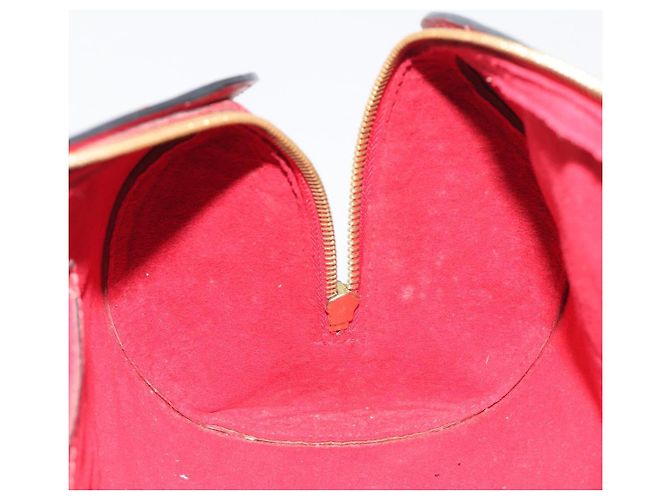Borsa LOUIS VUITTON Epi Soufflot Rossa M52227 LV Auth 194739 Rosso - vista 19