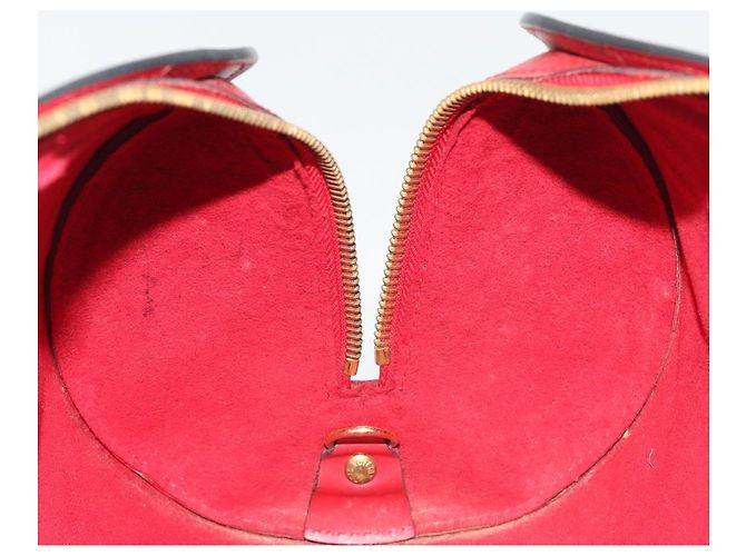 Borsa LOUIS VUITTON Epi Soufflot Rossa M52227 LV Auth 194739 Rosso - vista 20