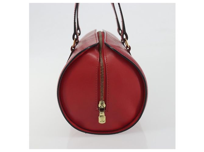 Borsa LOUIS VUITTON Epi Soufflot Rossa M52227 LV Auth 194739 Rosso - vista 4
