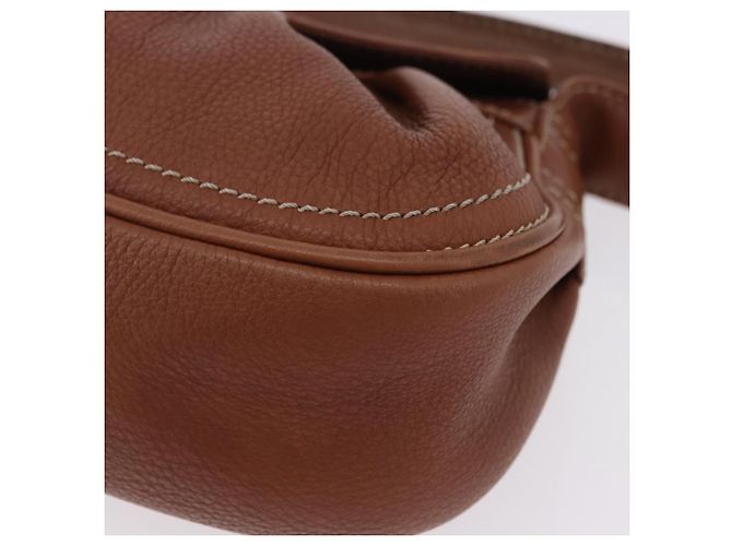 Céline Borsa CELINE in pelle marrone Auth 194115V - vista 11