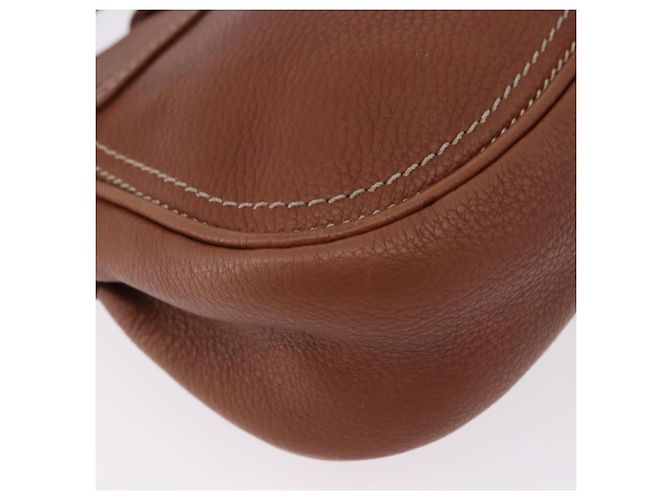 Céline Borsa CELINE in pelle marrone Auth 194115V - vista 12
