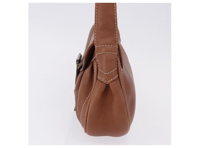 Céline Borsa CELINE in pelle marrone Auth 194115V - vista 4