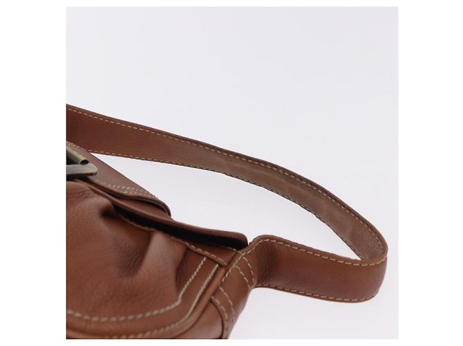 Céline Borsa CELINE in pelle marrone Auth 194115V - vista 8