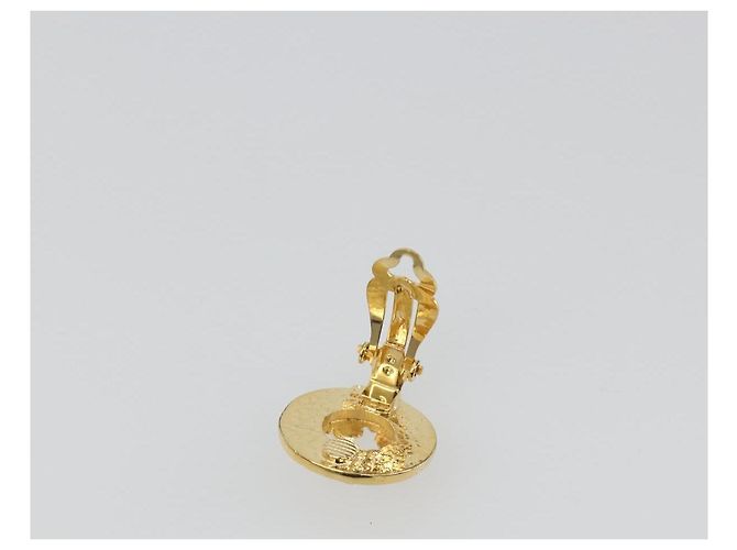 Céline Orecchini CELINE in metallo color oro Auth ka5526 - vista 4
