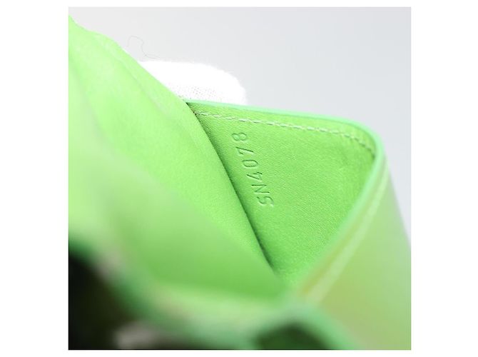 LOUIS VUITTON Monogram Vernis Ludlow Portamonete Vert Tonic M93631 LV Auth 192520 - vista 12