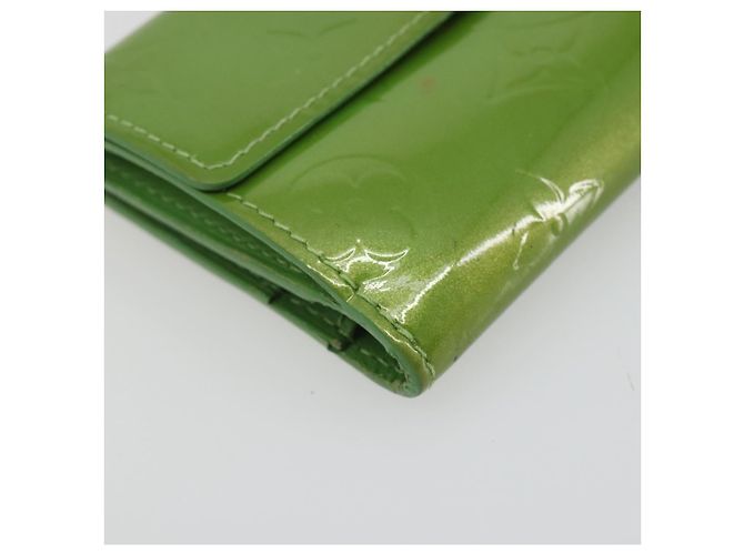 LOUIS VUITTON Monogram Vernis Ludlow Portamonete Vert Tonic M93631 LV Auth 192520 - vista 14